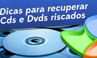 Utilidade: Recupere CDs e DVDs arranhados!