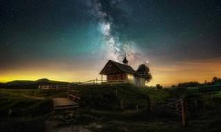 Fotógrafo captura a beleza surreal do céu noturno