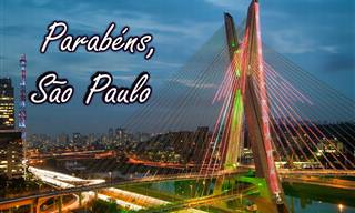 Parabéns, São Paulo! São 465 anos da maior cidade do Brasil!