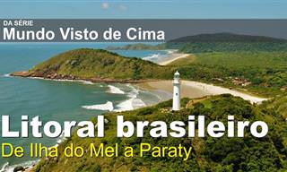 Um tour aéreo pelo litoral brasileiro