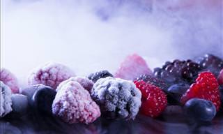 Conheça Os 12 Alimentos Que São Mais Saborosos Quando Congelados Frescos!