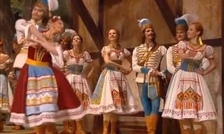 Apresentação do balé de Bolshoi 'Mazurca Coppelia' 
