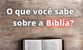 Você venceria nosso desafio <b>sobre</b> conhecimentos bíblicos?