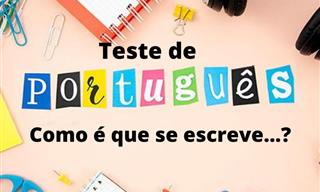 <b>Teste</b> de Português: Qual <b>é</b> a grafia correta dessas palavras?