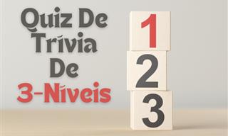 Um <b>teste</b> <b>de</b> curiosidades <b>de</b> dificuldade crescente - fácil a difícil