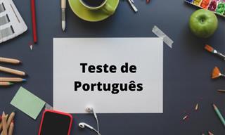 Teste de Português! Gramática, vocabulário <b>e</b> ortografia