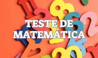 Teste de matemática 2025